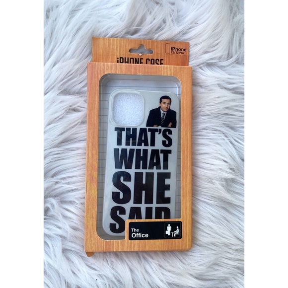 NIB Ripple Junction The Office iPhone 12 Case - Picture 1 of 5